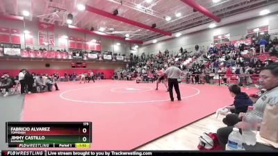 175 lbs Champ. Round 2 - Jimmy Castillo, Kamiakin vs Fabricio Alvarez, Toppenish