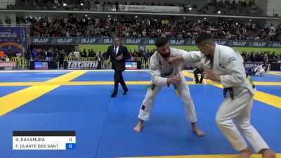DAISUKE NAKAMURA vs FRANCINEI DUARTE DOS SANTOS 2020 European Jiu-Jitsu IBJJF Championship