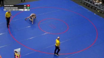 103 lbs 7th Place - Collin Smith, Bethlehem Catholic vs Jameson Shawver, Penns Valley