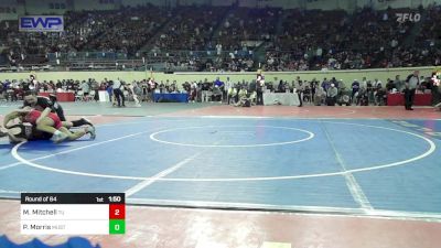 101 lbs Round Of 64 - Mason Mitchell, Tulsa Union vs Peyton Morris, Mustang Middle School