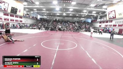 165 lbs Cons. Round 6 - KEAGAN PORTER, Mogollon vs Nysear Smith, Durango NV