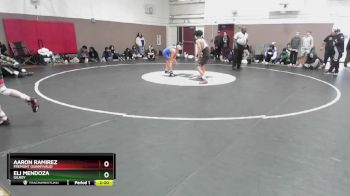 113 lbs Quarterfinal - Eli Mendoza, Gilroy vs Aaron Ramirez, Fremont (Sunnyvale)