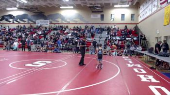 53 lbs Quarterfinal - Blade Bison, Ascend Wrestling Academy vs Troy Blevins, Punisher Wrestling Company