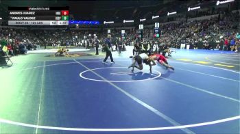 120 lbs Round Of 64 - Andres Juarez, Independence (CC) vs Paulo Valdez, Hesperia (SS)