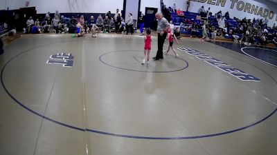39-44 lbs Round 1 - Rylee Wells, Unattached vs Thea Harris, Westmont