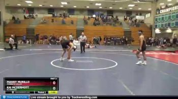 132 lbs Cons. Round 3 - Kai McDermott, El Dorado vs Manny Murillo, Murrieta Valley