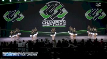 No Limits Dance - Youth Large Pom [2026 Youth - Premier - Pom - Large Day 1] 2026 CSG Dance Grand Nationals