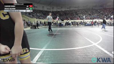 70 lbs Consi Of 16 #2 - Carver Kirby, Jay Wrestling Club vs Isaac Glover, Brushy Wrestling Club