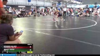 132 lbs Round 1 (6 Team) - Brody Hayes, PWC vs Konner Galvez, Assassins WC - Red