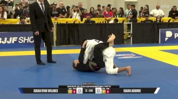 Isaiah Aguirre vs Isaiah Ryan Willmes 2026 IBJJF Jiu-Jitsu CON International
