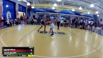 113 lbs Round 6 (8 Team) - Tatum Dulaski, Funky Monkey vs CALVIN WELLS, NFWA