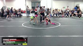 50 lbs Round 4 (6 Team) - Scarlett McKeown, Mat Assassins vs Eva Encarnacion, Finger Lakes Elite
