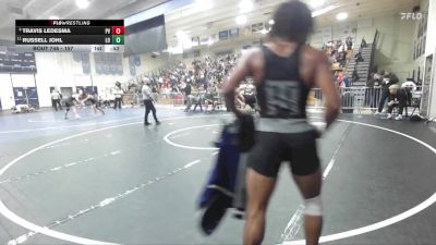 157 lbs Cons. Round 6 - Russell Johl, Los Osos vs Travis Ledesma, Paloma Valley