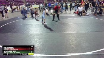 53 lbs Quarterfinal - Adam Peery, Chatfield Wrestling Club vs Whitaker Gist, Black Fox Wrestling Academy