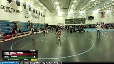 123-126 lbs Round 3 - Wyatt Strain, Laramie vs Osiel Sierra-Torres, Scottsbluff