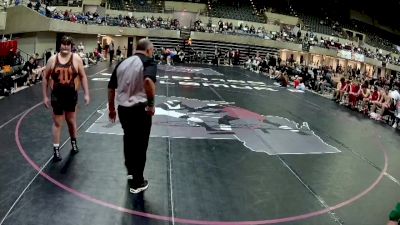 285 lbs Quarterfinals (8 Team) - Sean Thornton, Washington vs Blade Nybeck, Cumberland