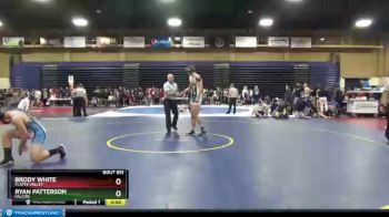 182 lbs Quarterfinal - Ryan Patterson, Falcon vs Brody White, Platte Valley