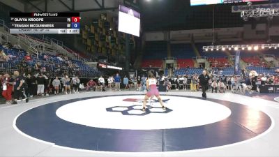 155 lbs Champ. Rd Of 32 - Olivya Kroope, PA vs Teagan McGuinness, NY