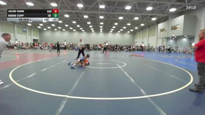 70 lbs Rr Rnd 1 - Jalen Vann, 84 Athletes - EL vs Eddie Cuff, The Hunt WC Black - EL