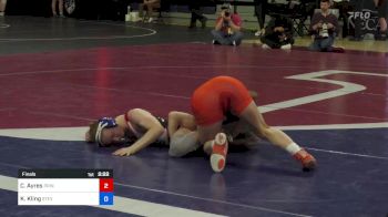 123 lbs Final - Chloe Ayres, Princeton vs Katrina Kling, Stevens