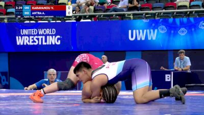65 kg 1/8 Final - Vasiliki Karavanou, Germany vs Antra Antra, India