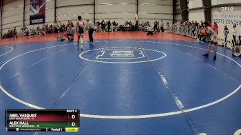 92 lbs Rd# 2 10:30am Friday - Alex Hall, Backyard Brawlers vs Abel Vasquez, East Coast Elite