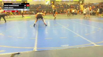 125 lbs Champ. Round 3 - Lucas Vannostrand, Apprentice School vs Jorge Bravo, Lindsey Wilson (Ky.)