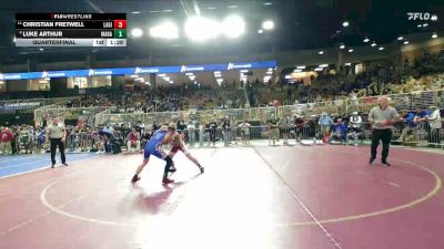 132 2A Quarterfinal - Christian Fretwell, Lake Gibson vs LUKE ARTHUR, Manatee