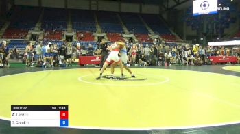 126 lbs Rnd Of 32 - Aidan Lenz, Colorado vs Thomas Crook, Florida