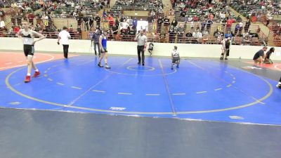 100 lbs Consi Of 8 #2 - Maksim Mindrescu, East Jackson Takedown Club vs Preston Patrick, South Forsyth WAR Wrestling Club