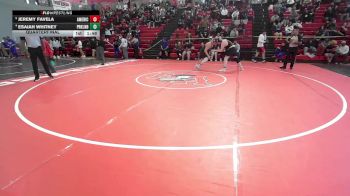 215 lbs Quarterfinal - Jeremy Favela, El Paso Americas vs Esaiah Whitney, El Paso Parkland
