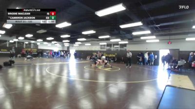 120 lbs Champ. Round 1 - Cameron Jackson, Kennedy vs Brodie Maclean, Palm Desert