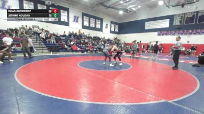 128 lbs Cons. Round 4 - Elias Gutierrez, Braveheart WC vs Jethro Holiday, Rough House