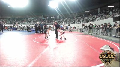 49 lbs Consi Of 16 #1 - Leven Rother, Rough Riders vs Lazerus Westbrook, Texas Elite Wrestling