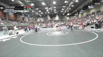 3A 150 lbs Cons. Round 3 - Ryker Boren, Richfield vs Beau Bryan, Delta