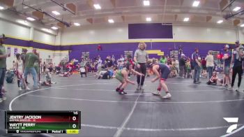 115 lbs Round 3 (6 Team) - Waytt Perry, KC Elite vs Jentry Jackson, Gaston Grizzles