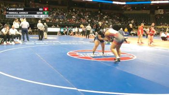 190 Class 2 lbs Quarterfinal - Kendall Angelo, Oak Park vs Avery Muniz, Nixa