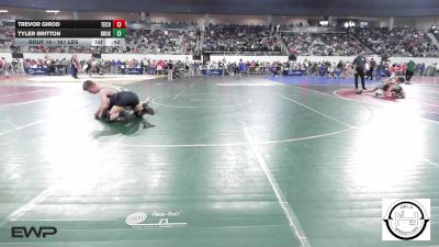 161 lbs Consi Of 32 #2 - Trevor Girod, Tecumseh vs Tyler Britton, Broken Arrow