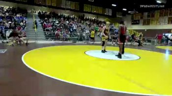 220 lbs Champ. Round 2 - Caleb Madrid, Temecula Valley vs K`Len WILLIAMS, Artesia