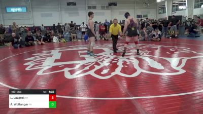 190-E lbs Consolation - Landon Lazarek, NY vs Andrew Wolfanger, PA