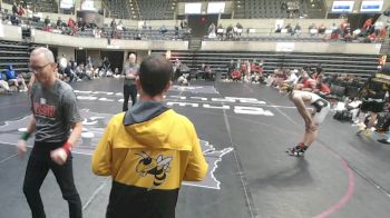 121 lbs Round 3 (4 Team) - Beckham Bunkowske, Perham, MN vs Kolten Bollig, Evansville, WI