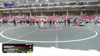 140 lbs Cons. Round 4 - Lilo Hartfield Jr., Team Of Hard Knox vs Charles Hill, Nebraska Boyz