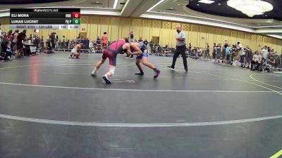 120 lbs Round Of 128 - Eli Mora, Independant vs Lukas Lucent, PQ Pinners
