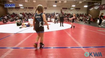 49 lbs Consi Of 16 #2 - Baylor Bay, Sperry Wrestling Club vs Maisyn Malone, Bartlesville Wrestling Club