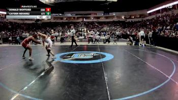 4A 172 lbs Cons. Round 3 - Cayden Nevarez, Aztec vs Donald Wofford, Cobre
