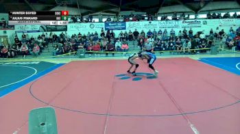 134 lbs Quarterfinal - Hunter Egyed, Desert Sunrise High School vs Julius Pinkard, Hayden High School
