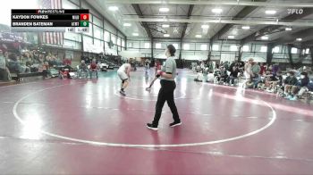 165 lbs Round 3 (8 Team) - Kaydon Fowkes, Millard B vs Branden Bateman, Altamont