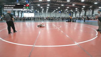 92 lbs Round 2 (10:45am Saturday) - Dane Malone, PA USA vs Logan Brickley, Rebellion