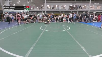 110 lbs Round 3 (6 Team) - Daniel Silver, Ohio Gold Black vs Griffin Mcnair, East Carolina Elite