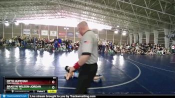 84 lbs Round 2 (4 Team) - Otto Huffman, Team Oregon vs Bradyn Wilson-Jordan, Mat Demons